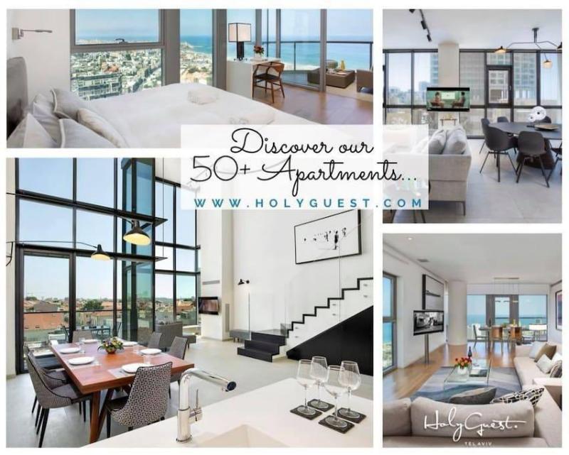 Sophisticated 3BR Penthouse in Jaffa's market - main image